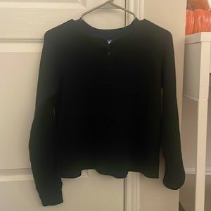 Old navy black button sweater